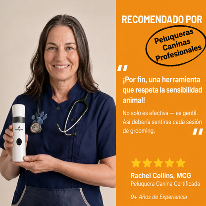 PawGlide™ Limador de Uñas Silencioso